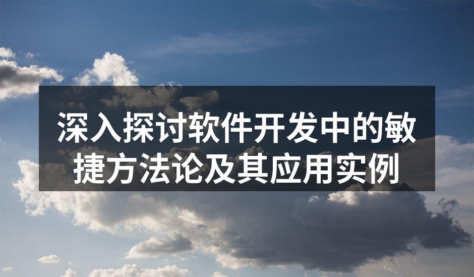 敏捷开发团队在进行迭代评审